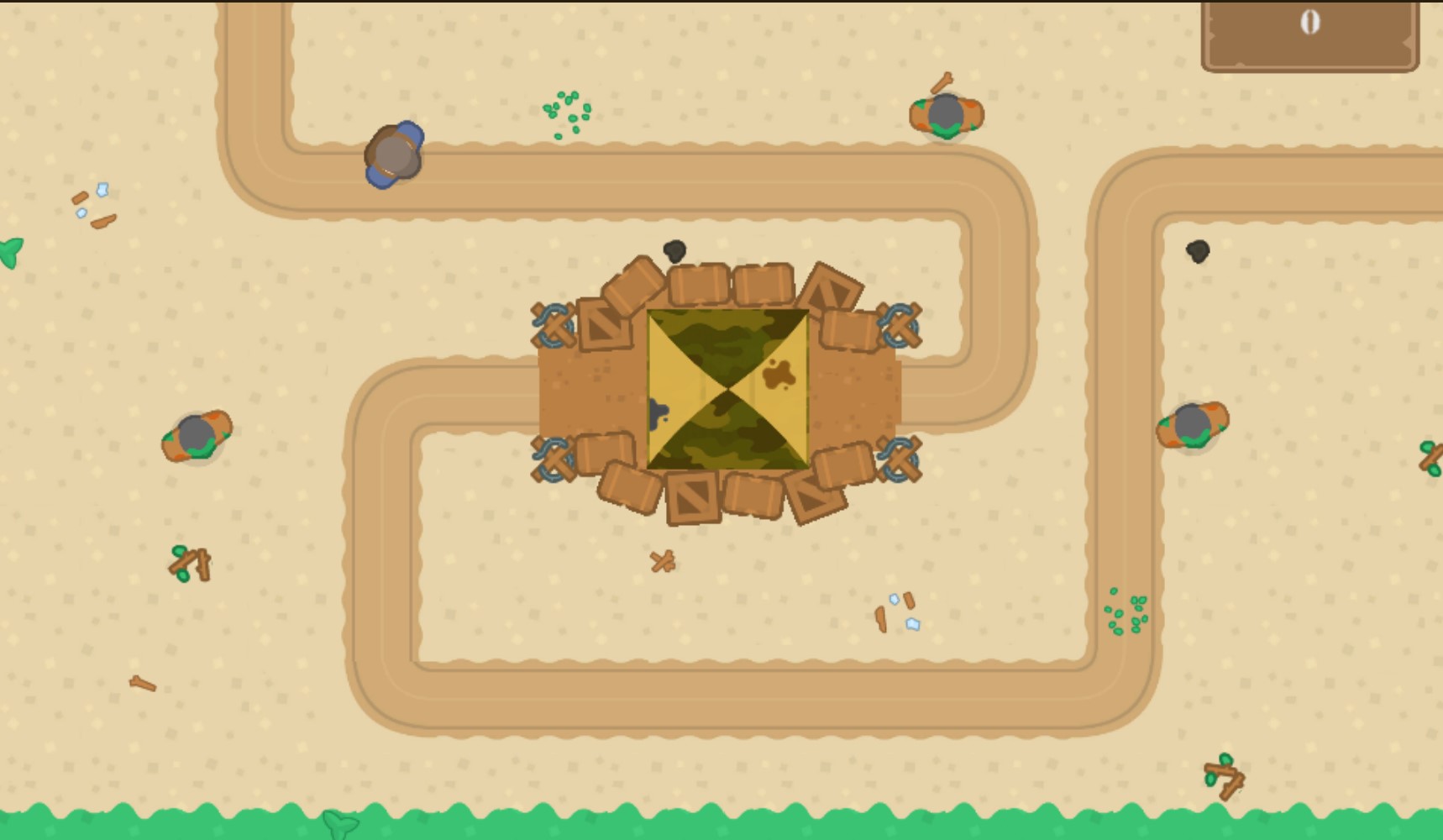 Pixel Survivors Game